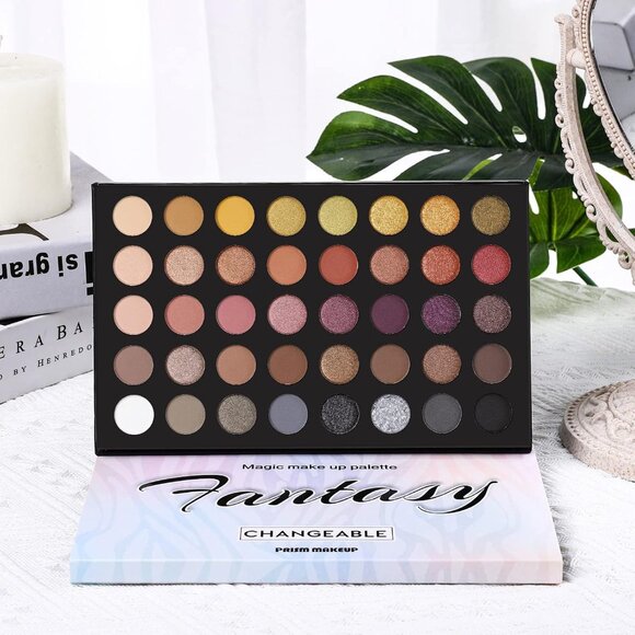 Blendable Pro Eyeshadow Palette Natural Matte Shimmer Colorful Cosmetics - Picture 2 of 7